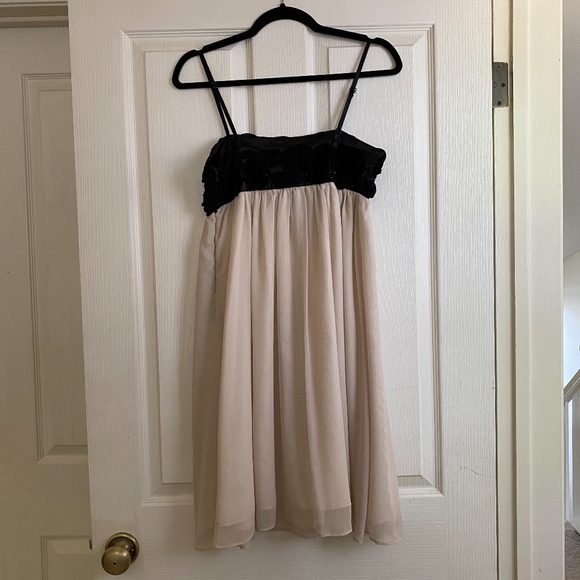 Flowy Babydoll Mini Dress - Picture 2 of 6